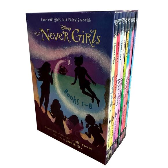 Disney The Never Girls Box Book Set Books 1-8 - Picture 1 of 5